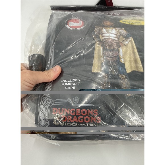 Boys S (6/7) Xenk the Paladin Dlx Muscle Halloween Costume Dungeons & Dragons - Picture 4 of 8